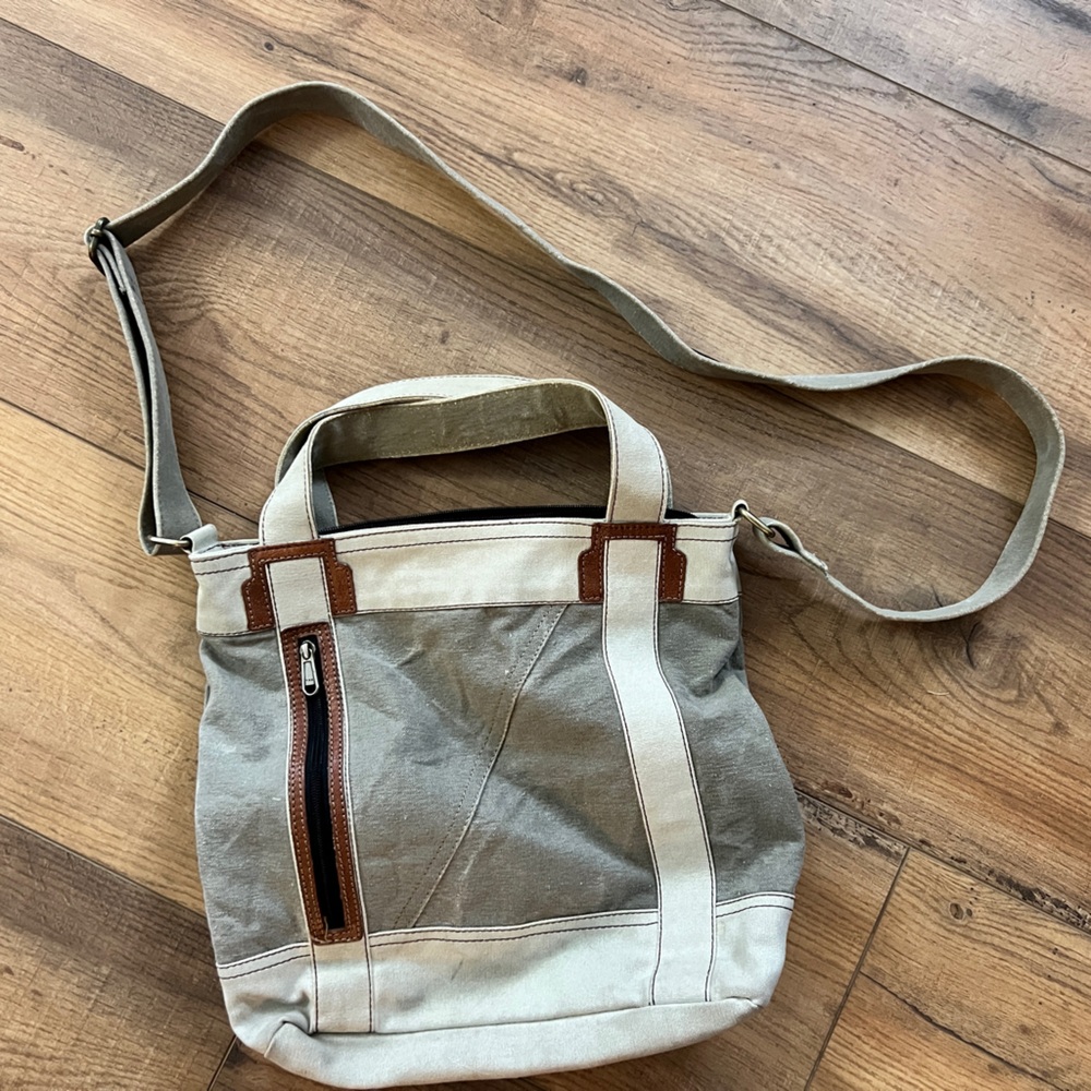 Canvas Crossbody Bag